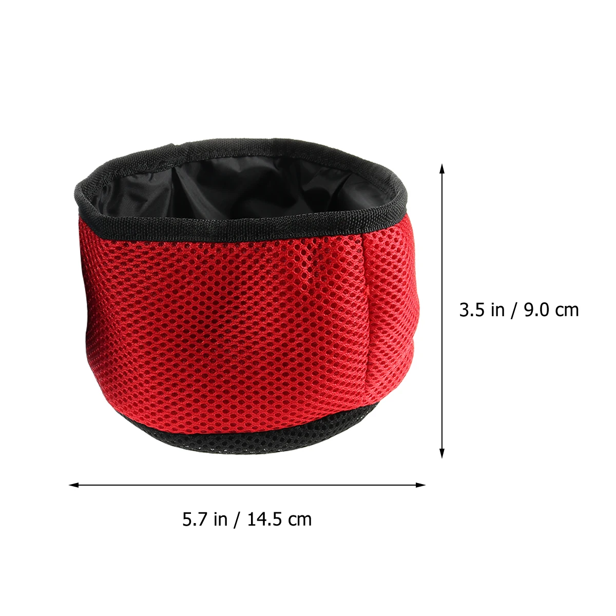 

Waterproof Pet Bowl Foldable Portable Travel Dog Feeder Breathable Mesh Cloth Environmental Protection Lightweight