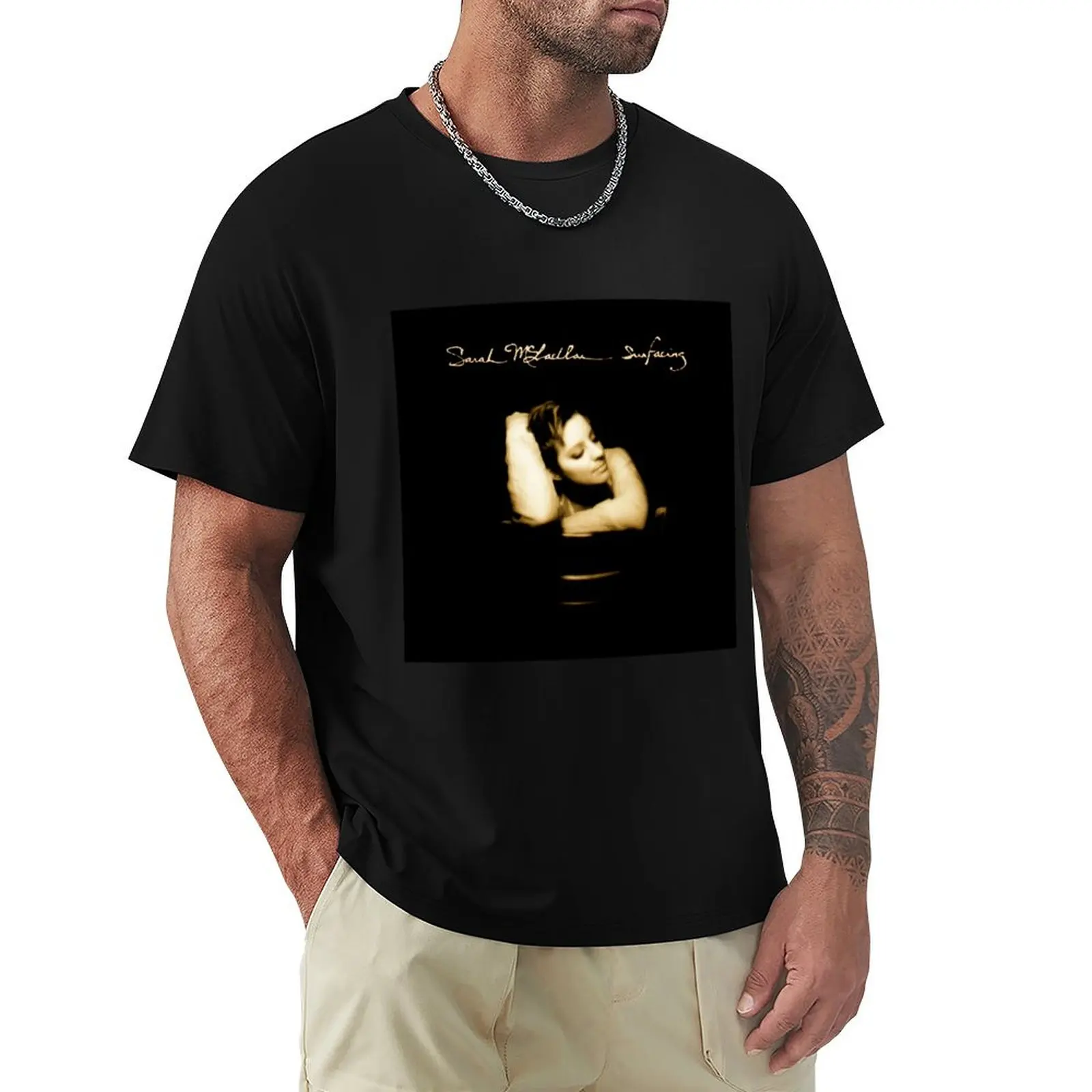 Sarah McLachlan surfacing T-Shirt Cool Feeling Summer Tee Shirt