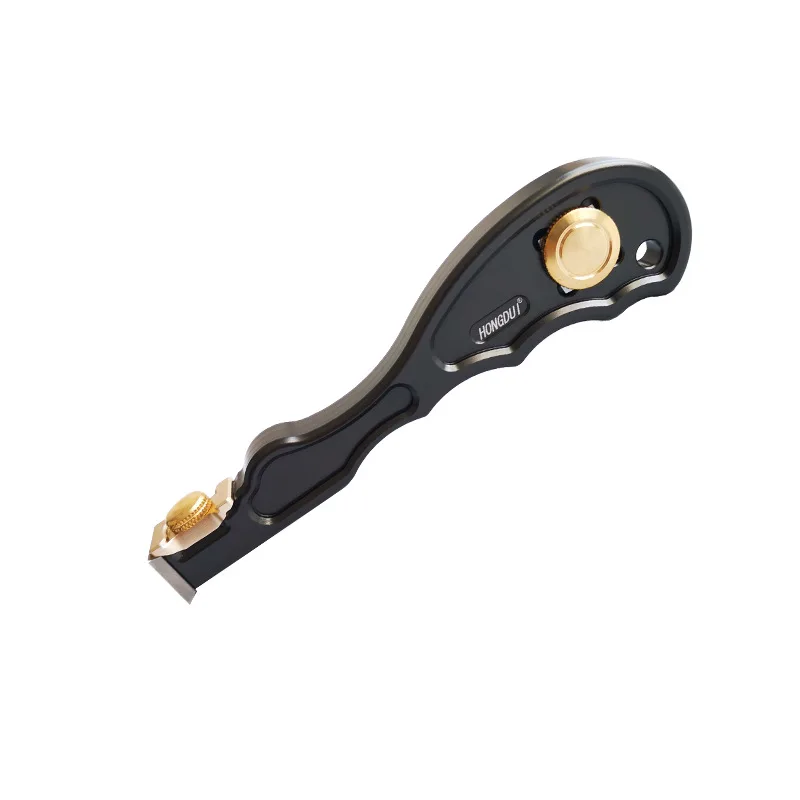 HONGDUI Multifunctional Woodworking Glue Scraper Leather DIY Glue Remover Replaceable Blade Repair Tool