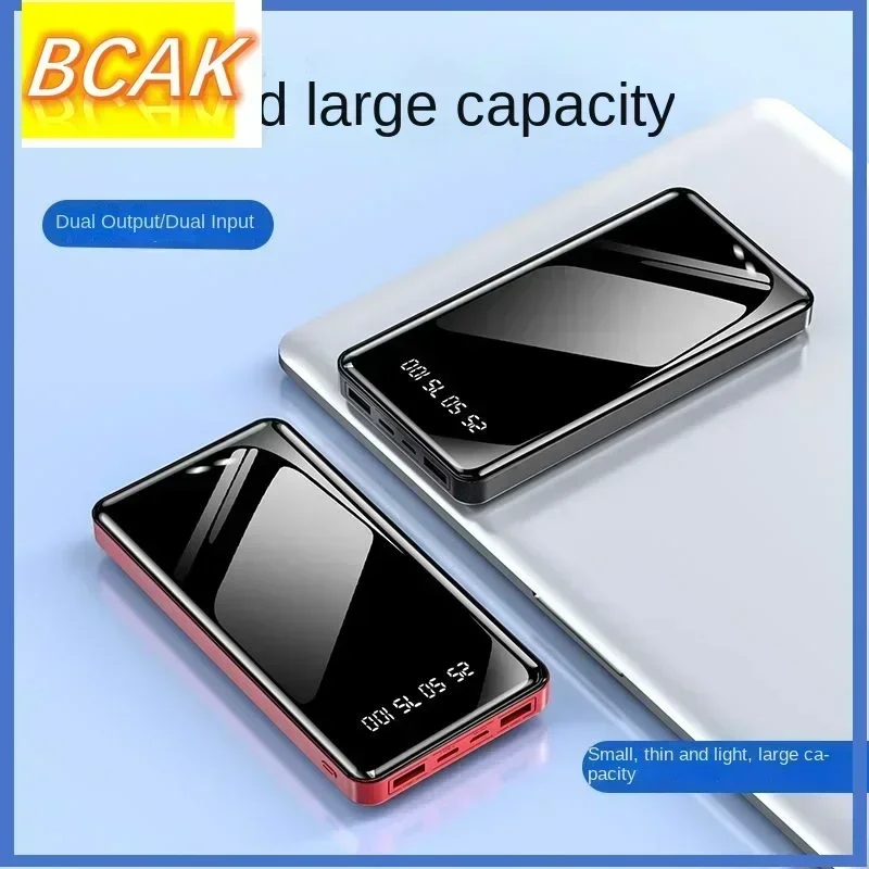

Mobile Power Supply Full Screen Fast Power Bank 10000MAh BCAK Outdoor Large Capacity Flash Charging Mobile Phone Universal