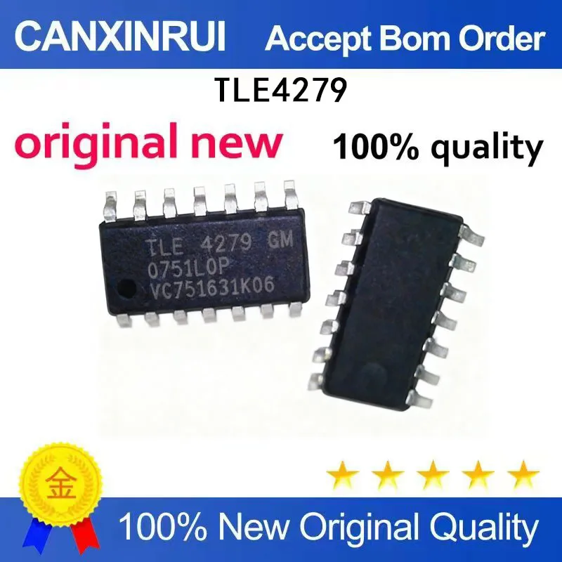(5-100 Pieces) New original TLE4279GM TLE4279 SOP-14 voltage regulator chip
