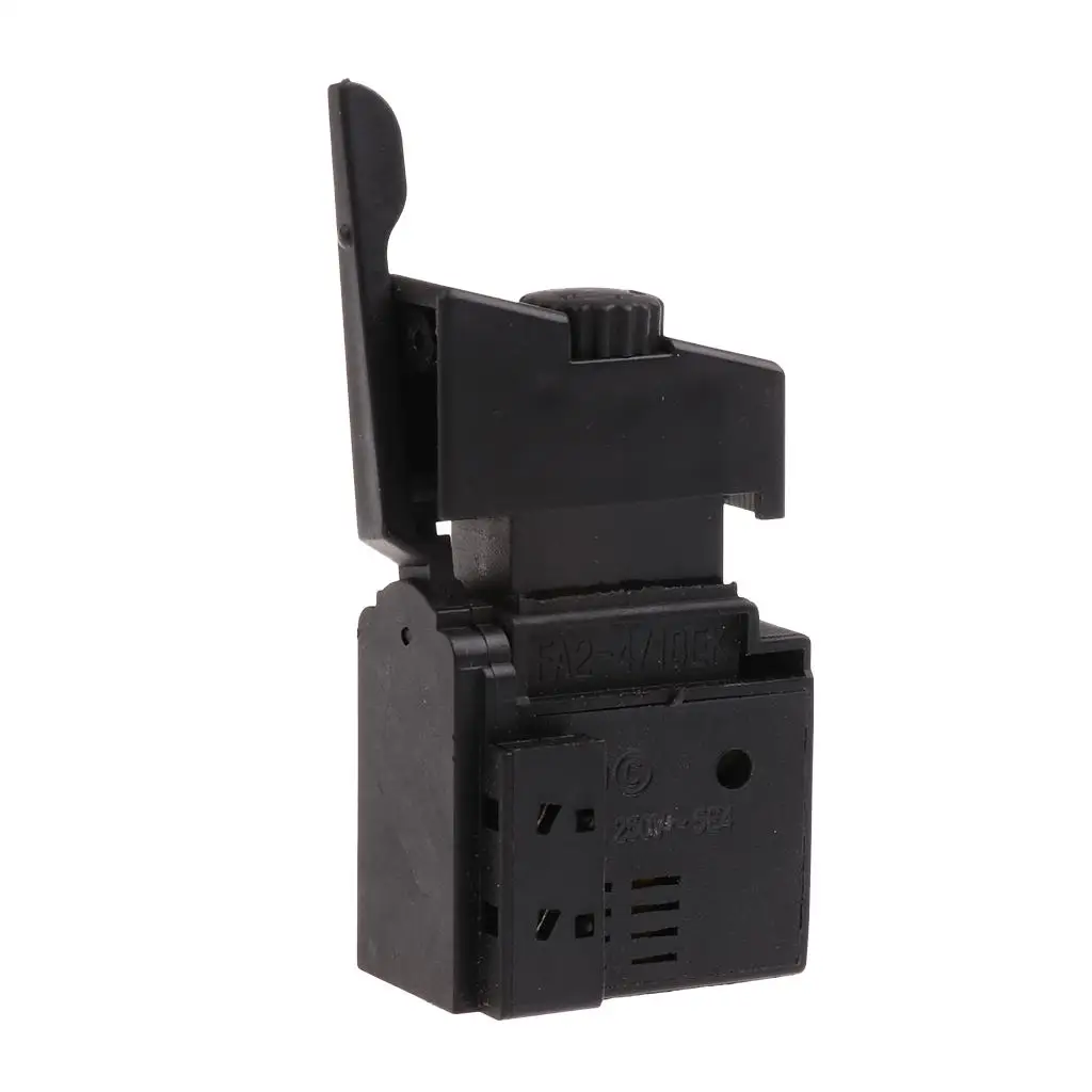 Trigger Switch Electric Button Switch ler Metal Construction Easy Assembly Suitable for Power Tools Use