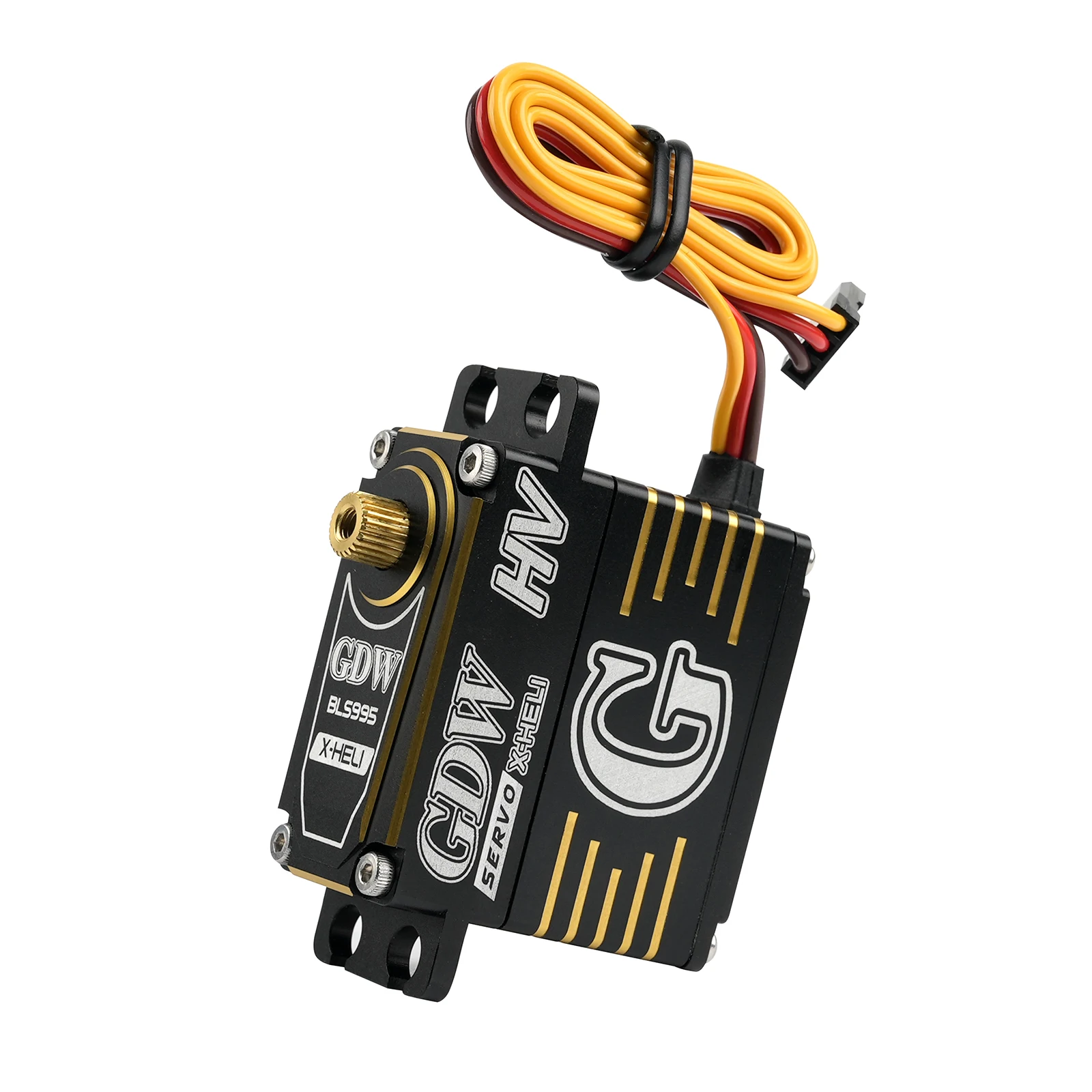 GDW BLS995HV 11 kg digitales bürstenloses Servo 0,03 s 8,4 V CCPM Metallgetriebe für RC Hubschrauber Flugzeug Rennwagen