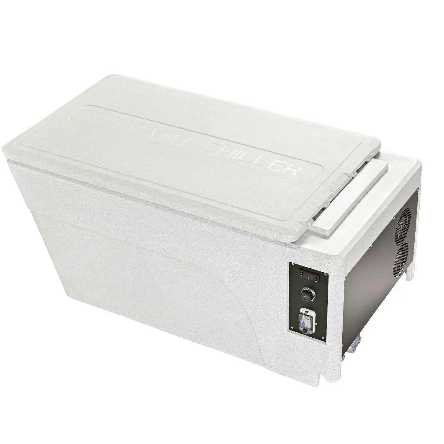 

STLFNew Model Rectangular Ice Bath Tub PE Plastic Built-in Insulation Layer One Piece Cold Plunge Ice Bath Tub for Athletes 110V