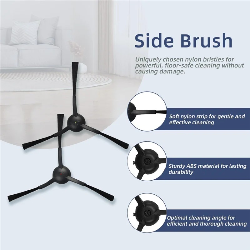 

Promotion!For Everybot Q3 Plus / Q3, TESLA AI300 PLUS Main Side Brush Vacuum Cleaner Accessories