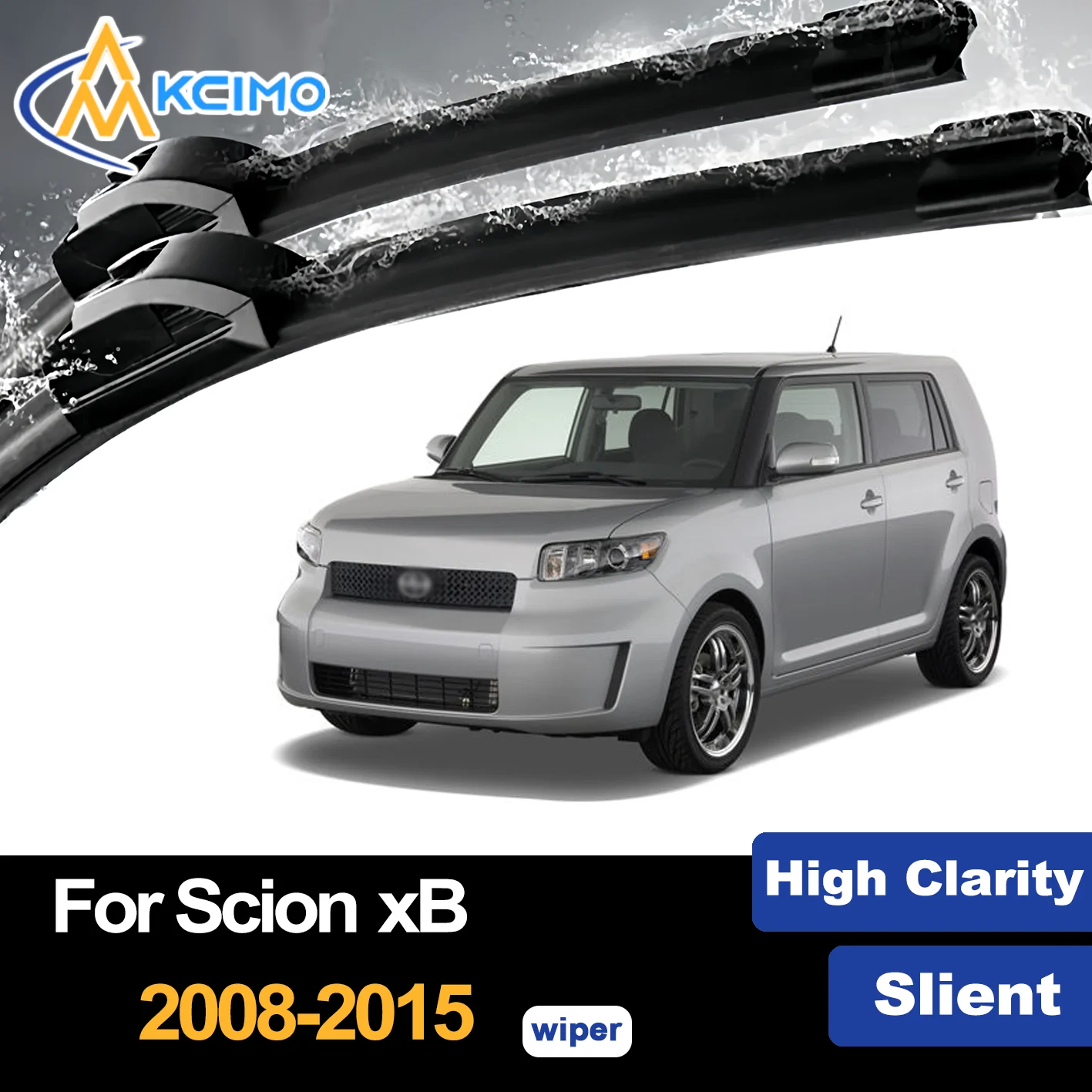 

Front Wiper Blades for Scion xB E150 2008-2015 Toyota Corolla Rumion Premium Car Windscreen Windshield Window Wiper Accessories