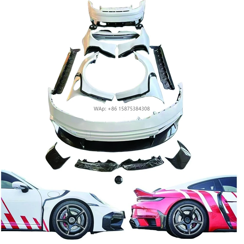 

For Style Wide Body Kit for 992 With Bumper Fender Spoiler