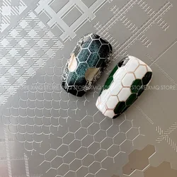 XMQ NAIL ART STAMPING PLATES CHECK TEMPLATES FLOWERS IMAGEPLATE
