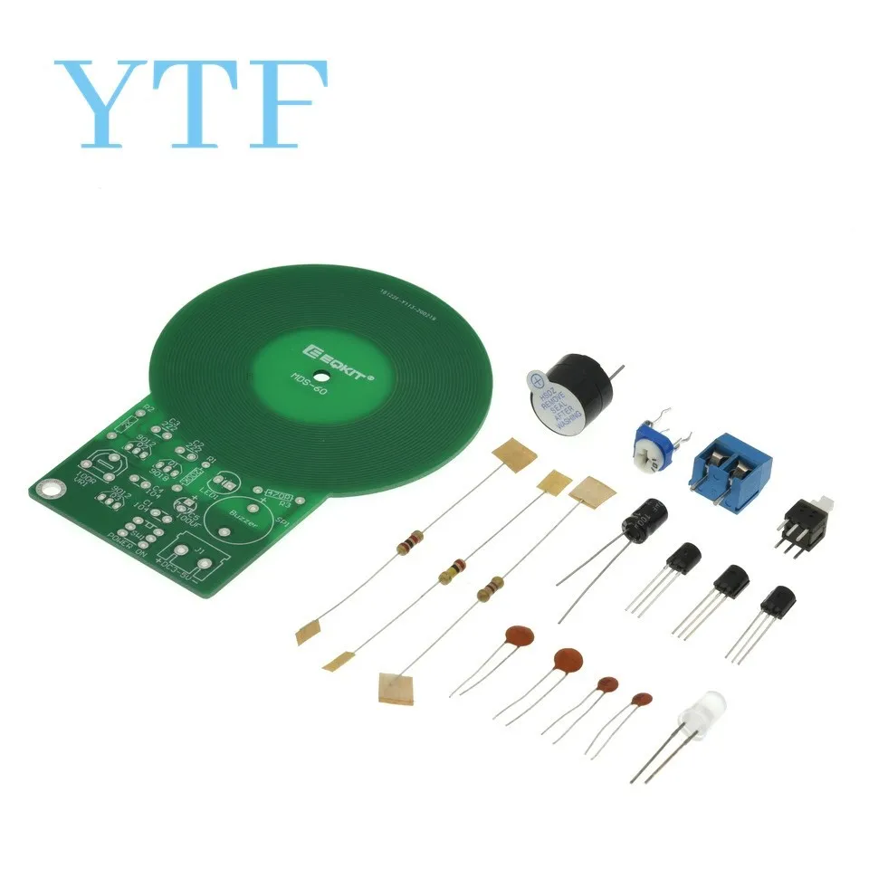 Metal Detector Electronic DC 3V-5V 60mm Non-contact Sensor Board Module Electronic Part Metal Detector DIY Kit