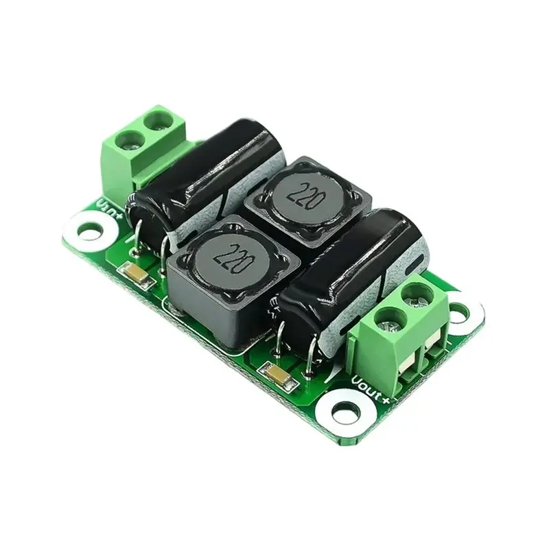 AT82-For الفئة D مكبر للصوت متوافق 0-50 فولت 4A تيار مستمر امدادات الطاقة تصفية مجلس EMI قمع لوحة التحكم الصناعية للسيارة #5