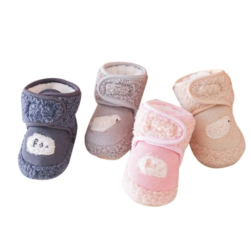 J15U ベビーシューズ靴 Prewalkers 冬暖かい靴滑り止め新生児ファーストウォーカーソフトブーティスノーブーツベビー用品
