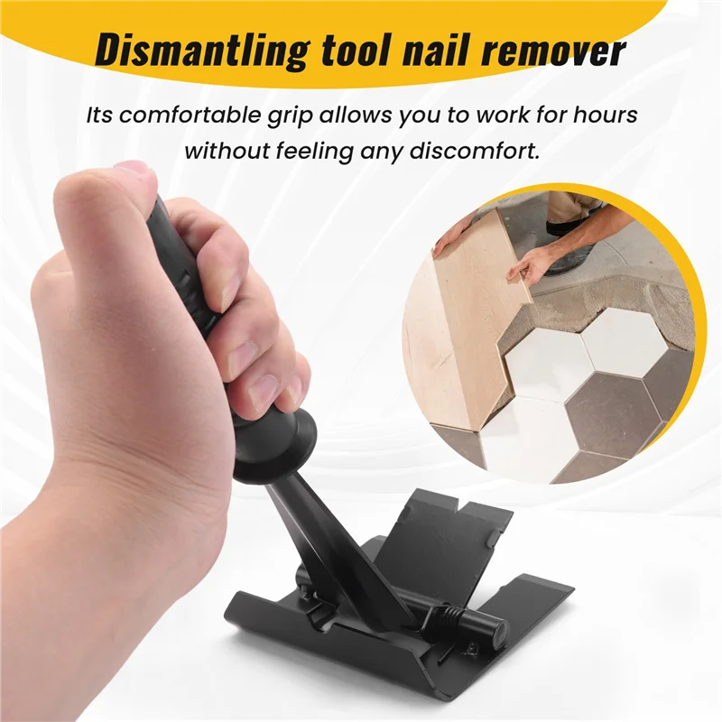THIVN-Nail Remover Nail Puller Floor Siding Tile Crowbar Non-Destructive Removal Multi-Function And Convenient Removal Tool