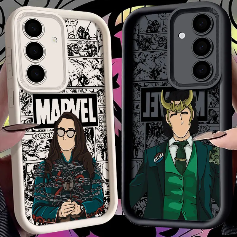 

Faceless Avengers Comics Phone Case For Samsung S26 S25 S24 S23 S21 S20 Ultra For Galaxy S25 S24 FE S26 Plus Soft Silicone Cover