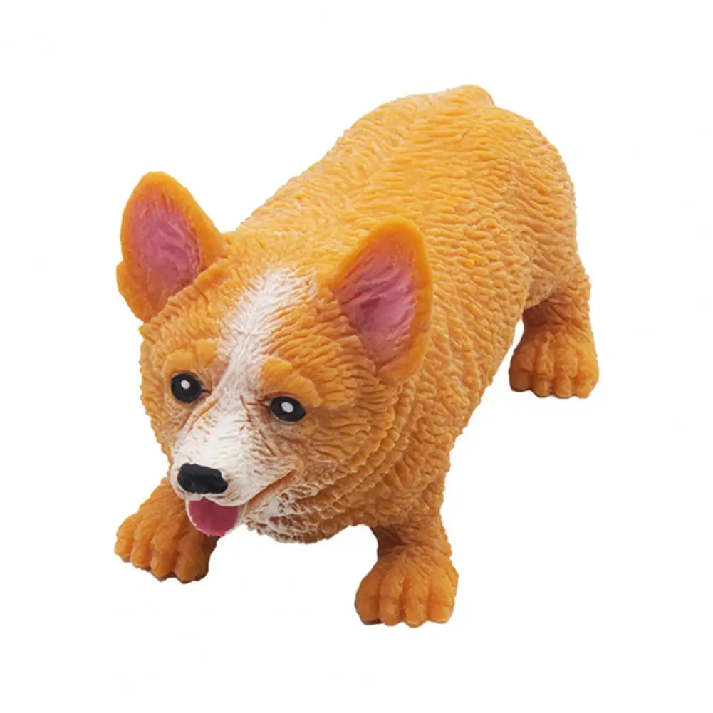 

Fidget Toy Adorable Anti-Anxiety Simulation Corgi Animal Model