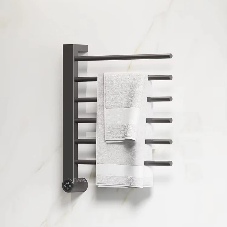 CE and SAA Approved High Class Stainless Steel Towel Marmer Rail for Home Hotel Electric Heated Towel Rack with WIFI Control