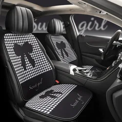 2026 Cute Car Seat Cushion Protector Fashion Breathable Car Seat Cushion Cover Anti Slip Beauty Interior Accessories Universal