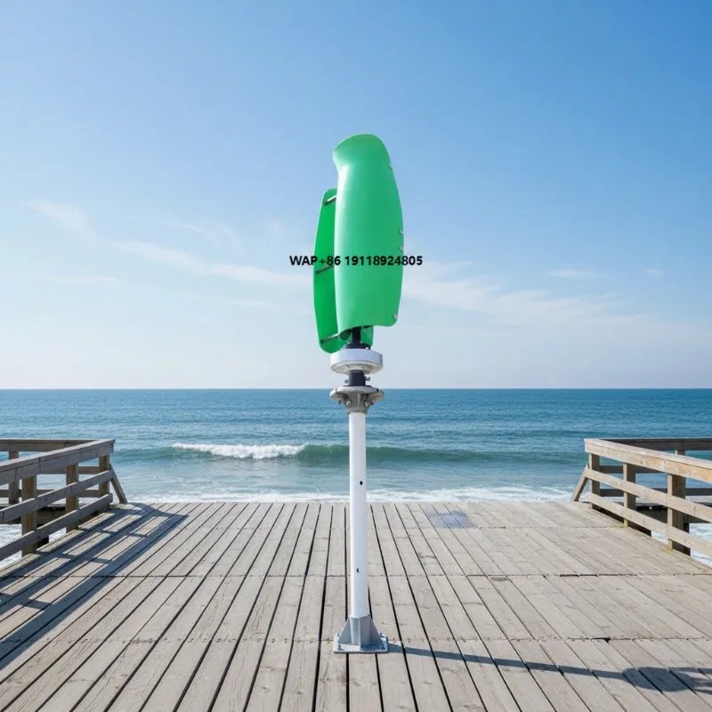 

3000W Efficient Tulip/Rose VAWT Wind Generator 24v 48v 3-Phase AC for Hybrid Solar-Wind Renewable Energy System