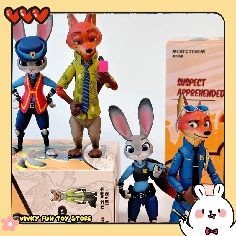 

Новая коллекционная фигурка из серии «Зверополис» (Джуди и Ник), трендовая, с подвижными суставами, в слепой коробке, подарок на праздник