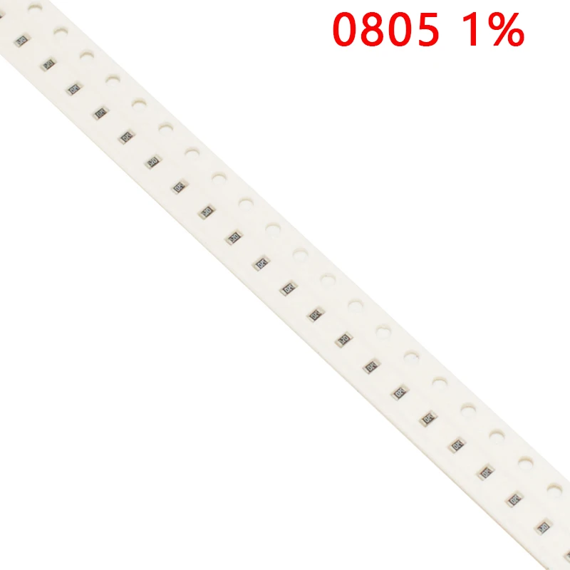 100pcs 0805 1% Smd Resistor 0 0.1 0.11 0.12 0.13 0.15 0.16 0.18 0.2 0.22 0.24 0.25 0.27 0.3 0.33 0.36 1 10 100 1k 10k 100k Ohm