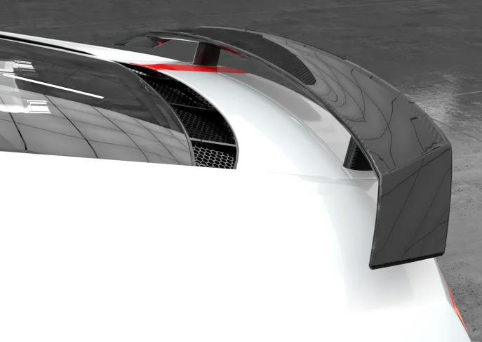 

Customized product Facelift Upgrade Carbon Fiber Rear Trunk Spoiler forAudi R8 Coupe 2016 - 2019