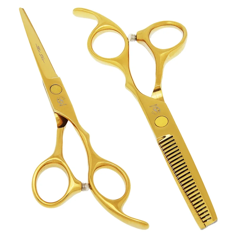 

6.0" Hair Scissors Professional Barber Cutting Scissors Thinning Shears Japanese Steel Hairdressing Styling Hair Clippers A0032A