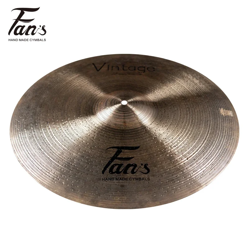 

Fans Musical Instrument Vintage Dark 19" Crash Handmade Design Cymbal