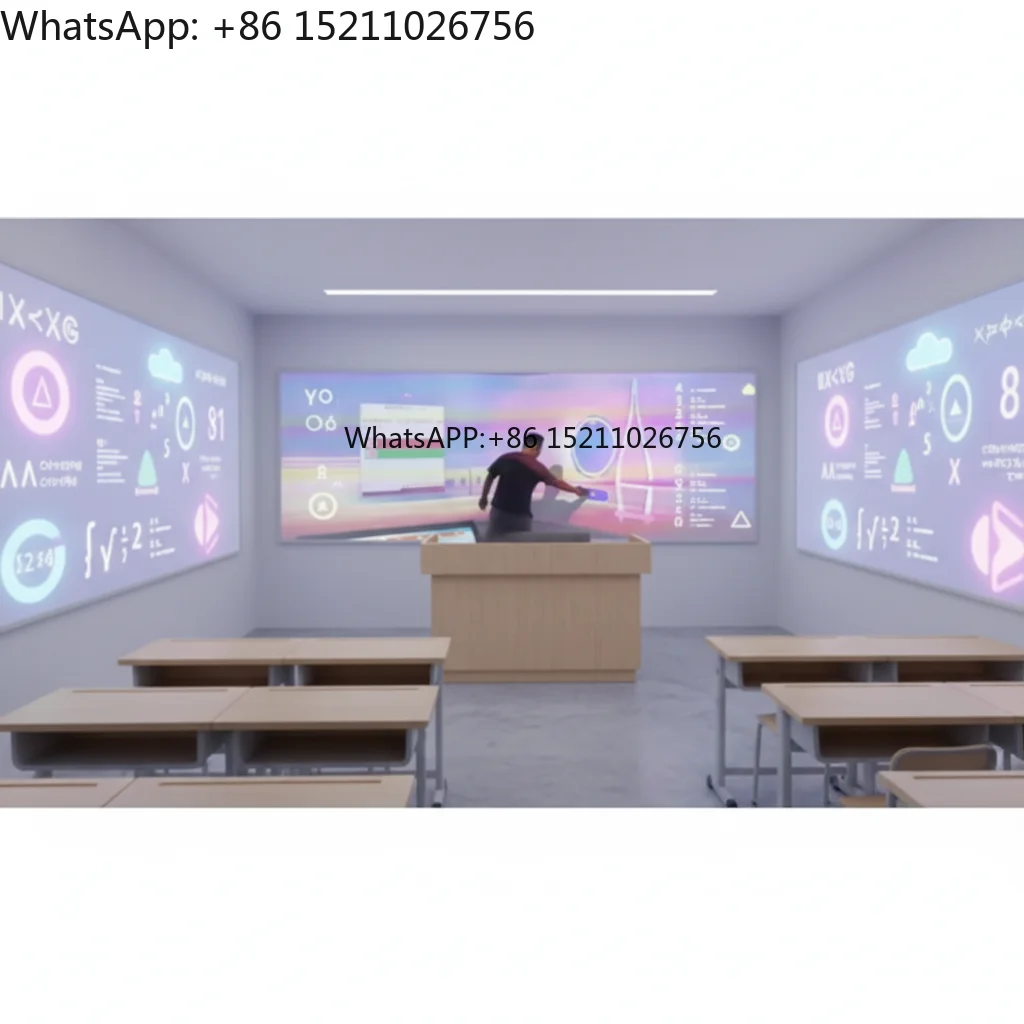 Immersive Interactive Wall Projection Games for Indoor Amusement Park