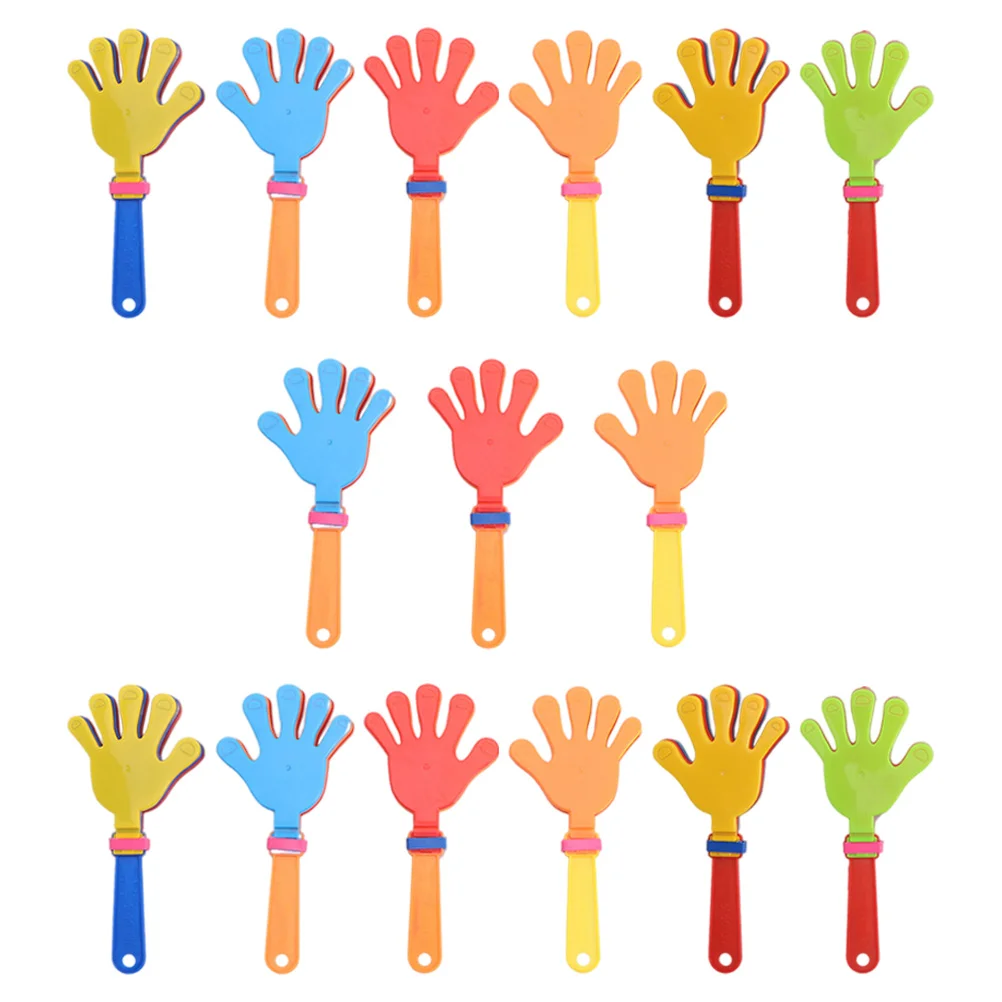 15 Pcs Palm Clap Toy Hands Clapping Kids Party Sound Making Abs Creative Palms Plastic Clapper Child Noisemaker Kids' Plaything