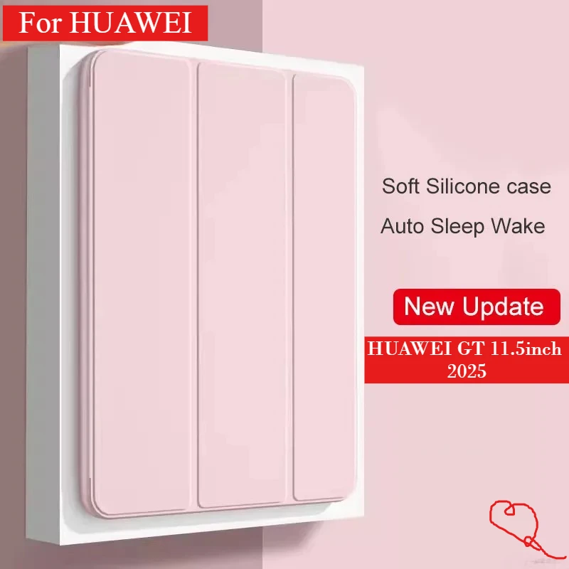 

Smart Case for Huawei GT 11.5'' 2025 MatePad Air 11.5 S 2024 TGR-W09 11.5 PaperMatte 10.4 T10 S SE 10.1 Pro11 10.8 M6 TPU Cover