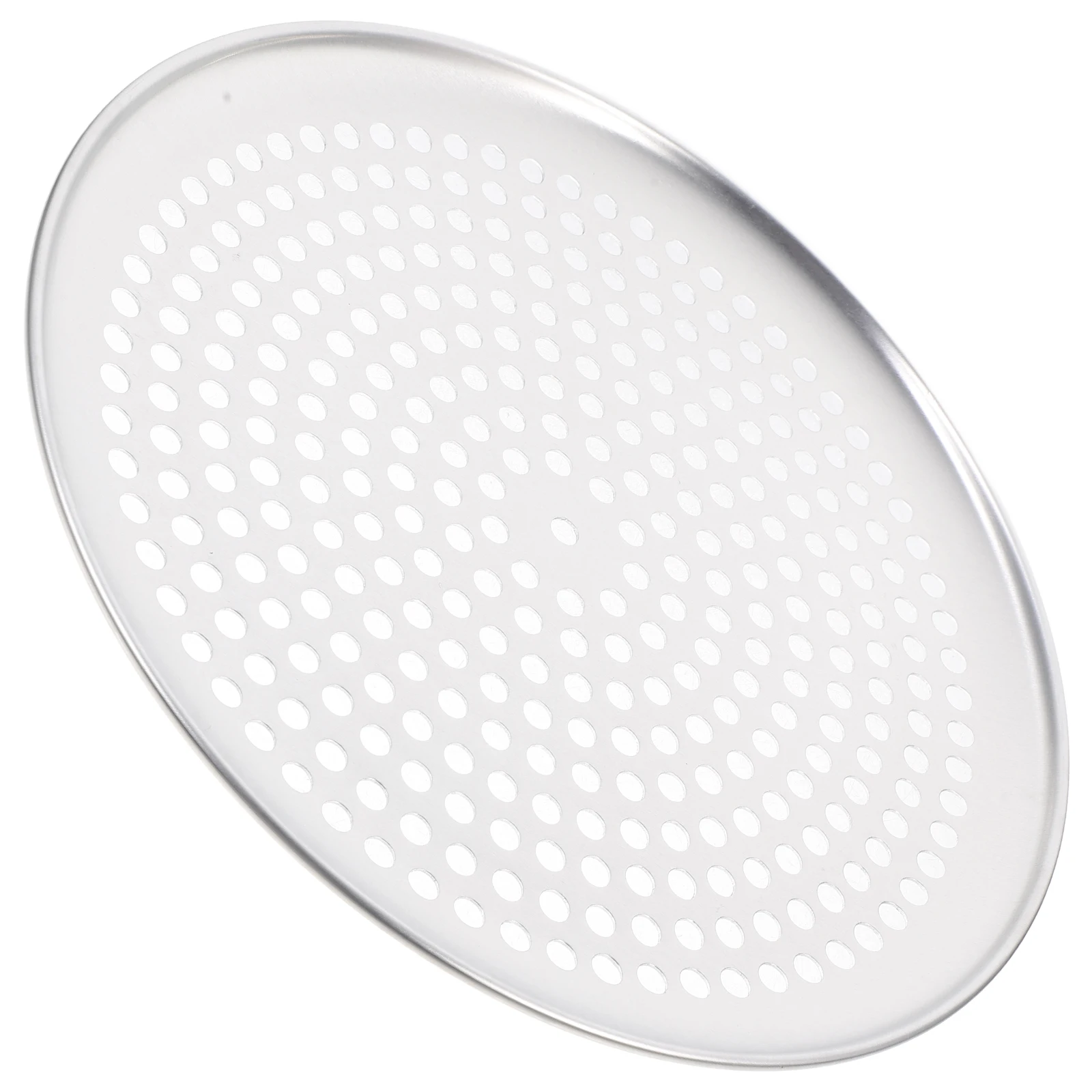 

Perforated Pizza Baking Pan Crispy Bottom Heat Resistant Metal Kitchen Gadget Oven Tray Nonstick Roasting Net Wearproof Long