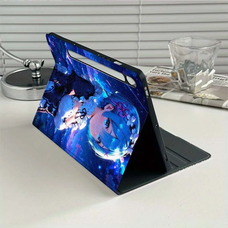 حافظة كمبيوتر لوحي كرتونية R-Re Z-ZEROS لهاتف سامسونج جالاكسي تاب S7 S8 S9 S10 FE Plus Lite 11 12.4 13.1 بوصة #5