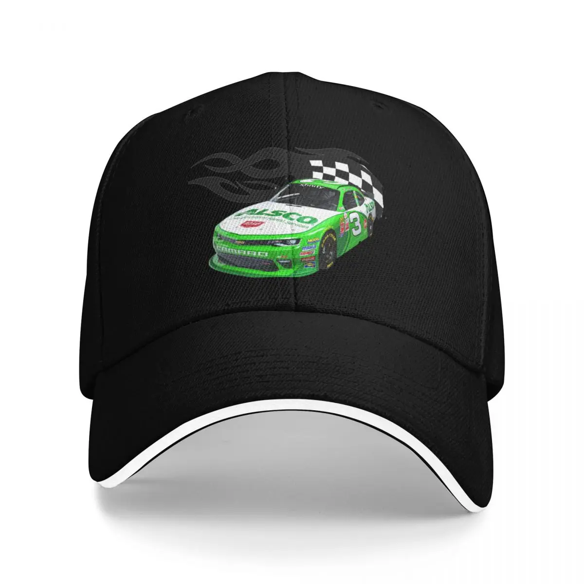 

Green cool car Baseball Cap Designer Hat Golf Cap Fashion Beach Men's Caps Women's