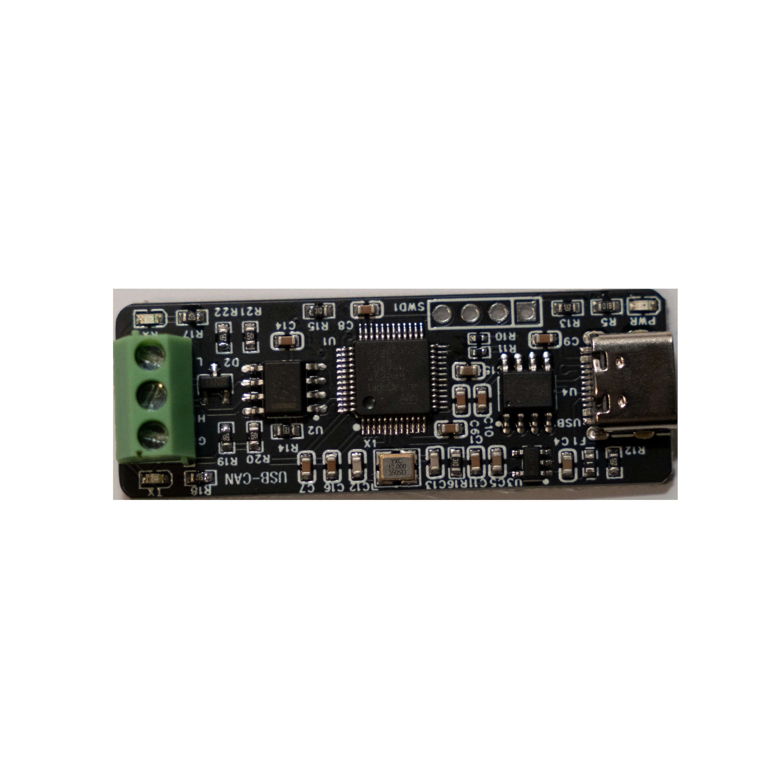 CAN to USB debugging module