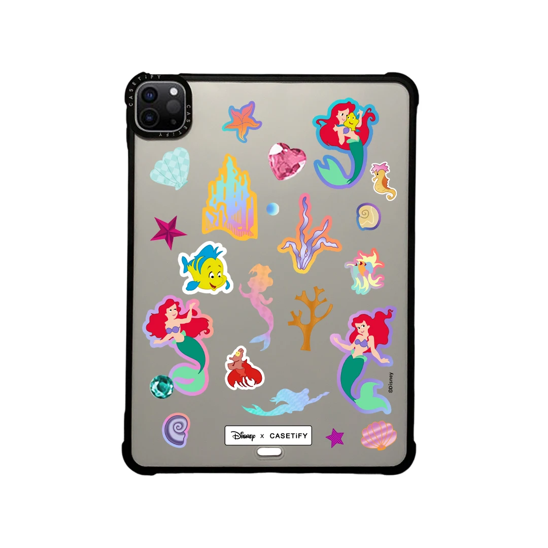 Disney Princess Cartoon Custodia per lpad Pro 11 2021 2022 Cover per iPad 7th 8th 10.2 Air4 5Mini 4 5 6 Custodia protettiva in silicone