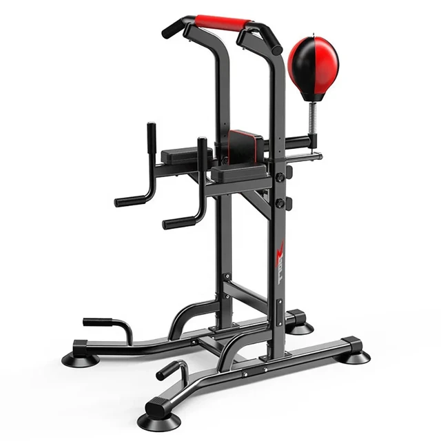 Hot Selling Power Tower Workout With Pull Up Bar Dip Station For Home Gym Strength Training Gym Fitness Set Sport Equipment AliExpress