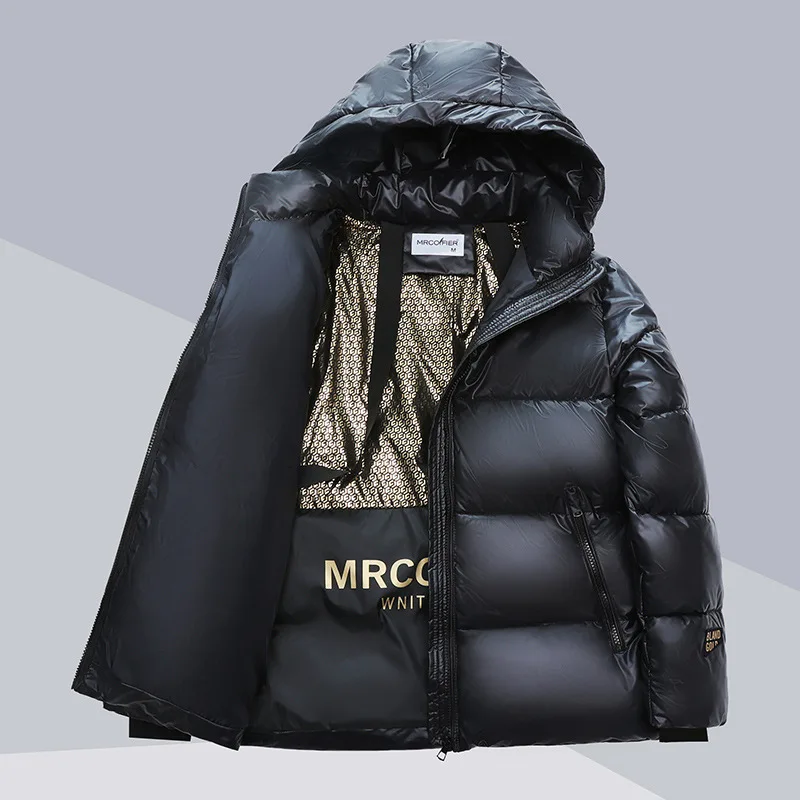 Winter Thickened Cotton Jacket Bread Style down Inserted Women's Fashion Small Size Coat Korean Style Zipper Closure Long Sleeve