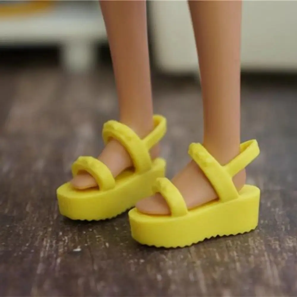 High Quality Quality 1/6 Doll Shoes Original 10 Styles High Heels Shoes 30cm Figure Doll Sandals Doll Accessories