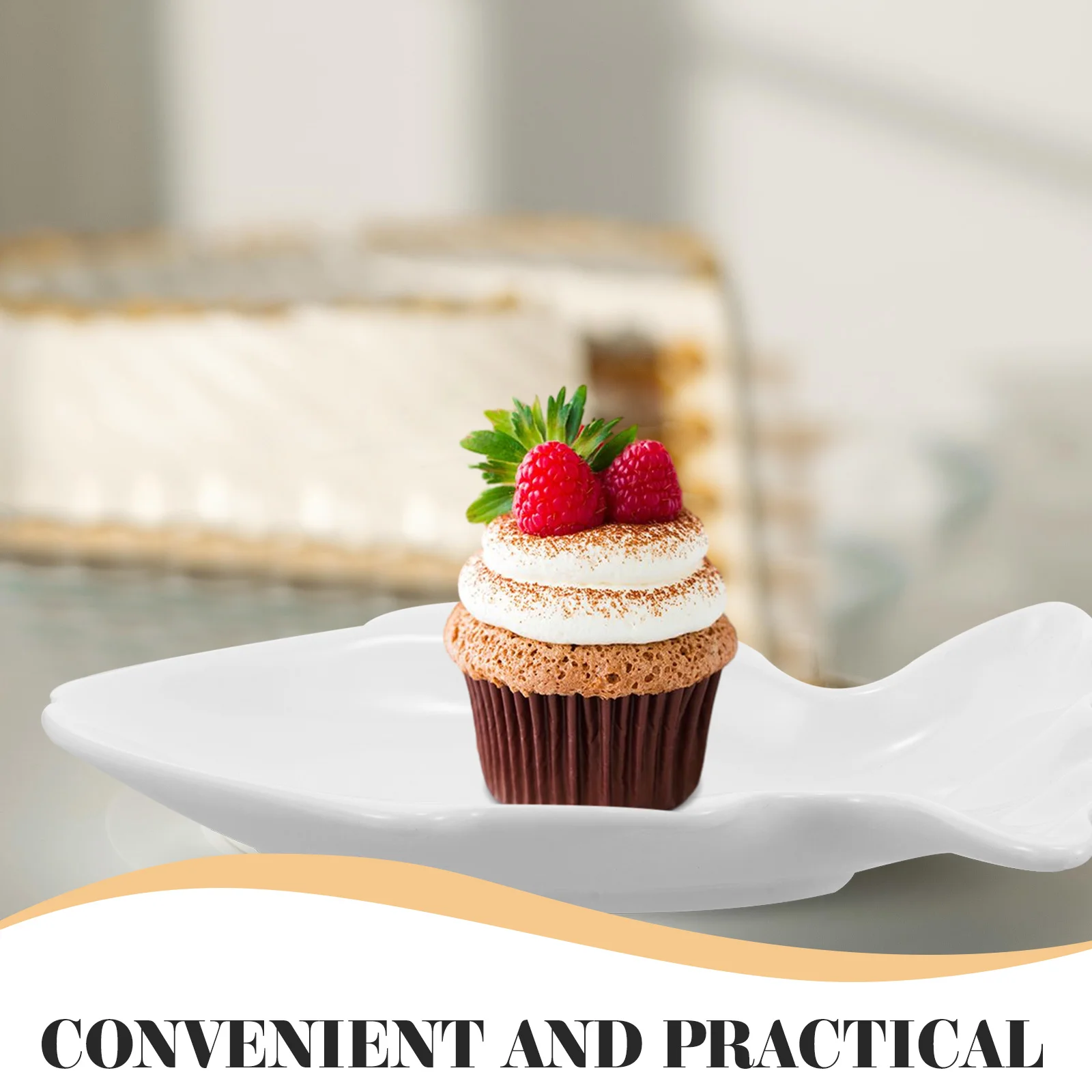 

Ceramic Dish Food Serving Platters Fish Shaped Appetizer Plates Japanese Sushi Dip