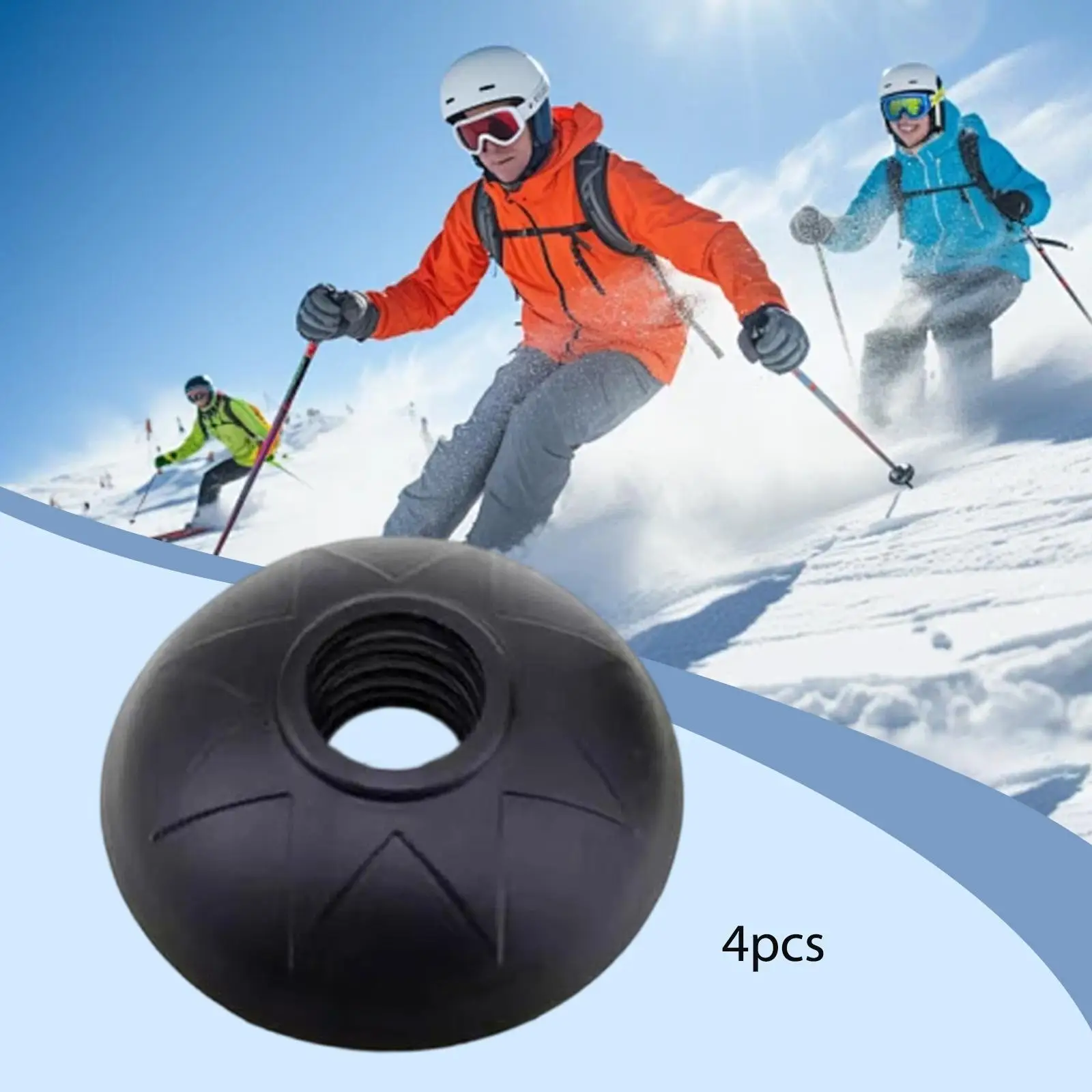 

Наконечники для треккинговых палок (защита от грязи) из АБС-пластика, аксессуары для лыж, запасные части для активного отдыха