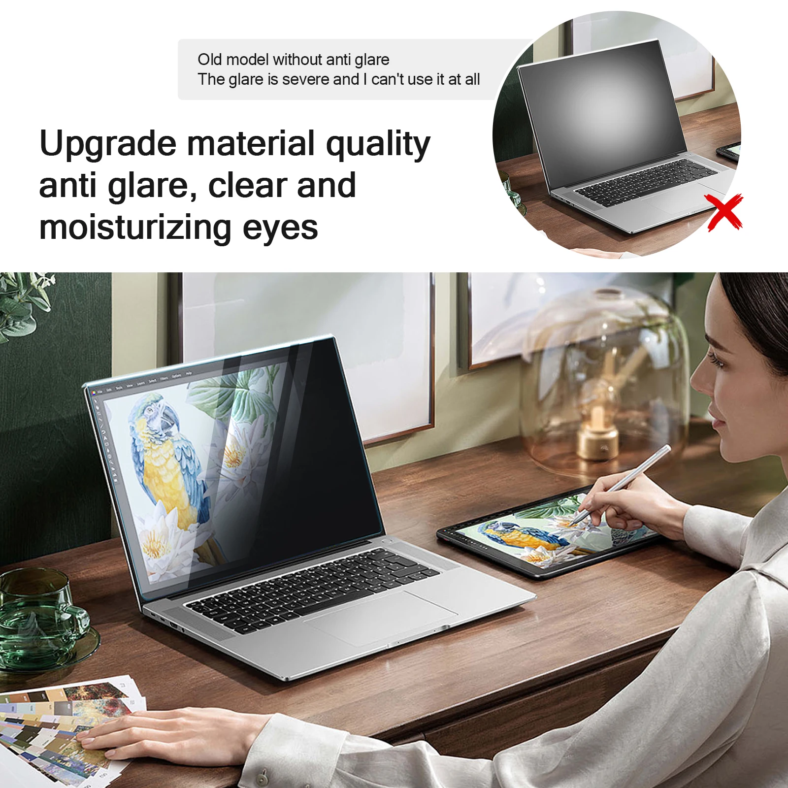 

Laptop Privacy Film Anti-Spy Notebook Screen Computer Anti Spy Filter Anti Peeping Universal PC Monitor 15 - 25 Inch Accessories