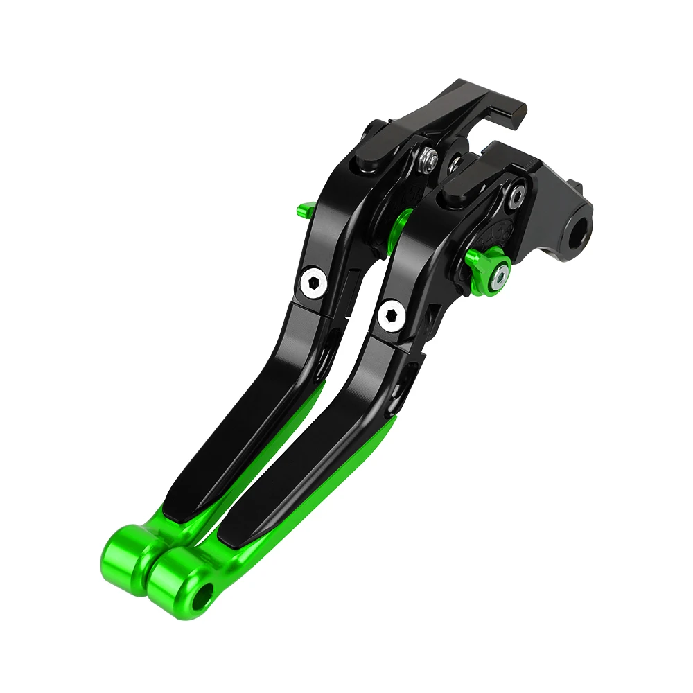 For Kawasaki ZX636 ZX6R Motorcycle Aluminum Adjustable Folding Brake Clutch Levers ZX 636 ZX 6R 2019 2020 Accessories