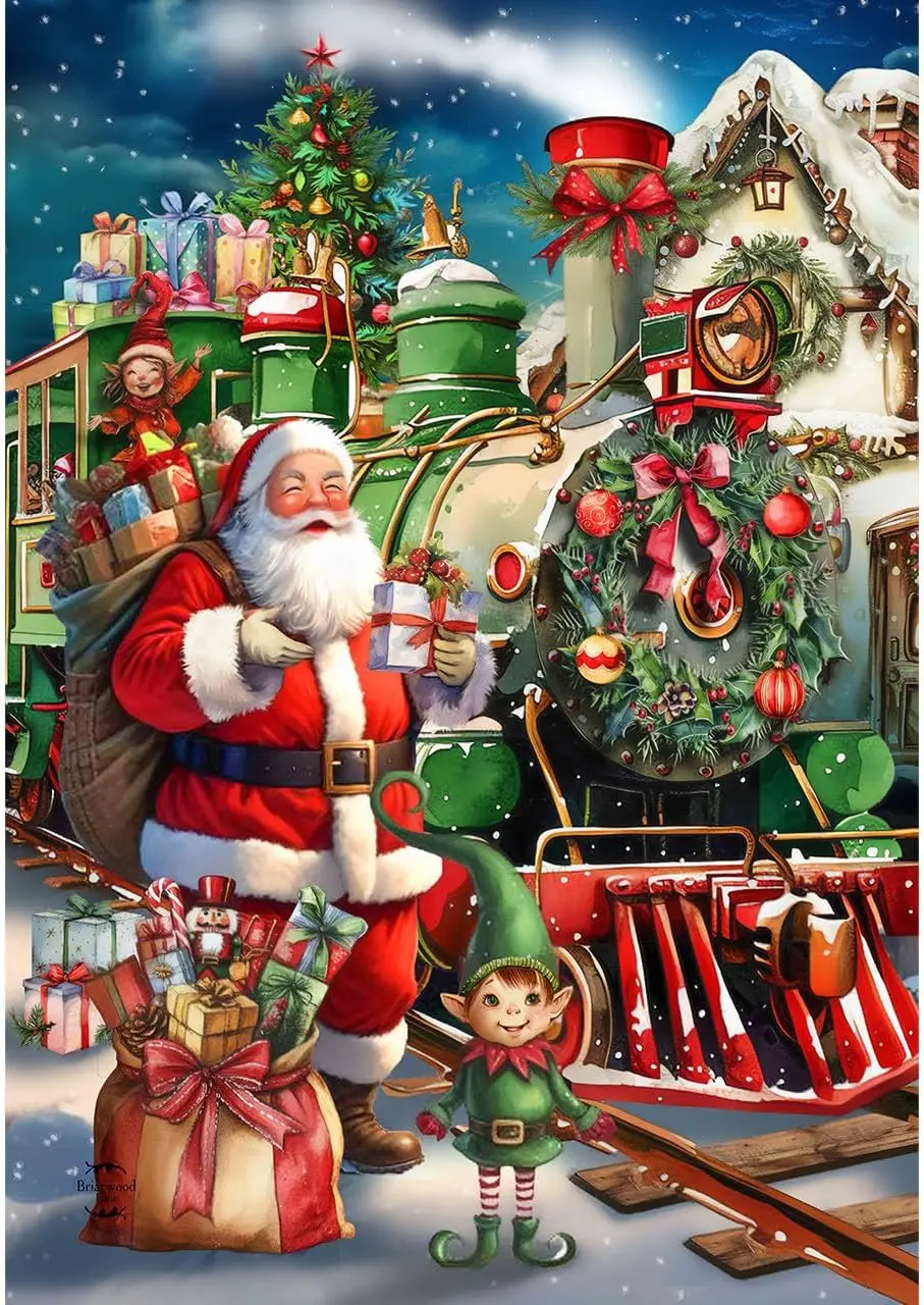 Briarwood Lane Holiday Express Garden Flag UUL EEZ