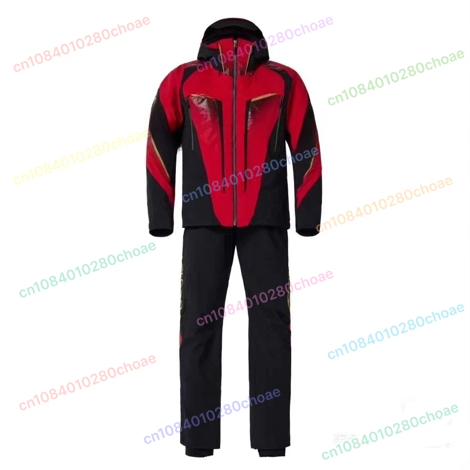 

Men'S Winter Thick Waterproof And Warm Hooded, Long Pants, Rock Fishing Set, Outdoor Clothing