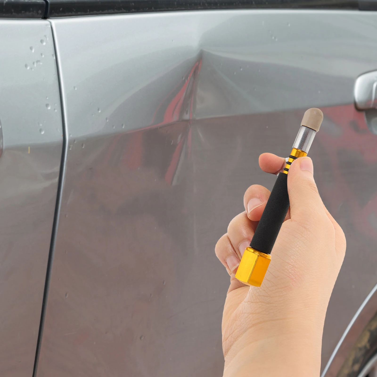 

4 Pcs Tool Pen Kits Tap Down Set Hammer Paintless DIY Removal Automotive Tools Body Hail Fix Solution Efficient
