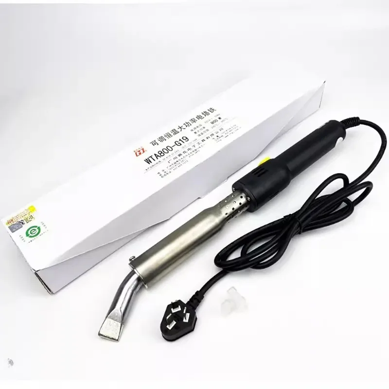 AC 220V High-Power 800W Industrial Soldering Iron with Adjustable Temperature (200-500°C) WTA-800W-G19