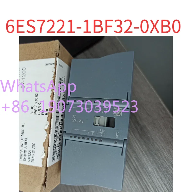 Novo módulo original 6ES7221-1BF32-0XB0