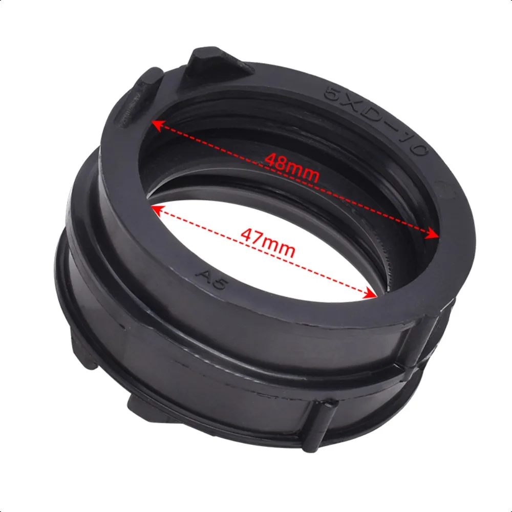 47mm 48mm Carburetor Air Inlet Intake Manifold Pipe Interface Adapter Connector Joint Glue Boot for YAMAHA YZF450 YZF 450