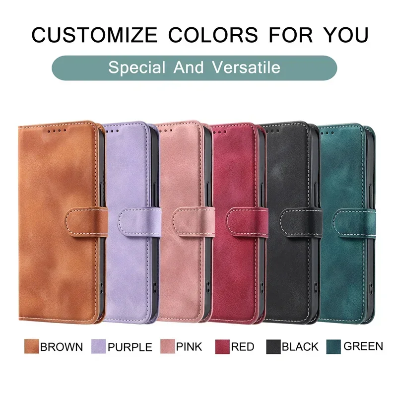 Flip Wallet Bags Leather Book Case na iPhone\'a 16 15 14 Plus 13 12 Mini 16 Pro Max Cover Magnetic Phone Cases Card Slot Stand