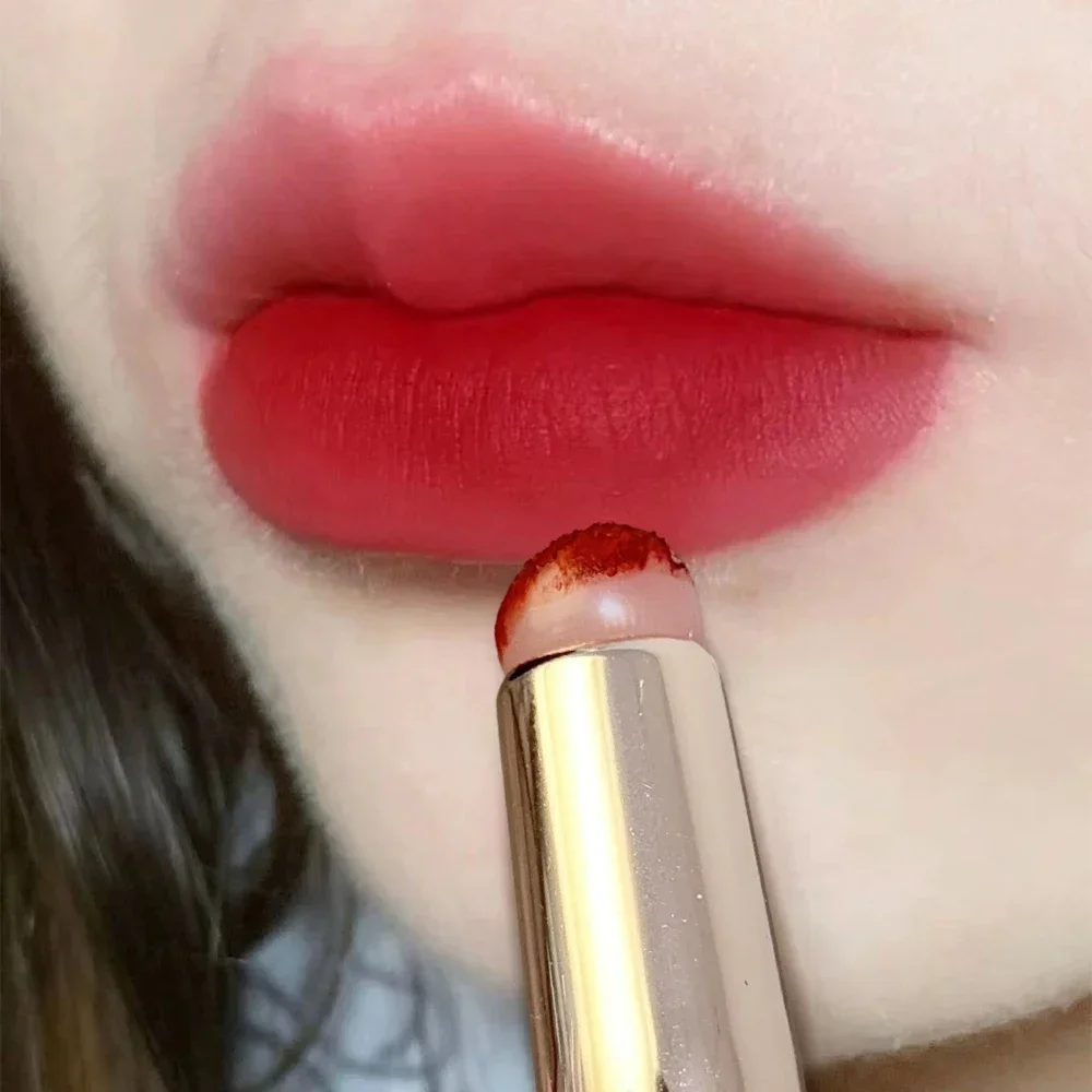 Escova de maquiagem labial de silicone com tampa, multifuncional, cabeça macia e redonda, pincéis corretivos, bálsamo labial, batom, atualização, 4 peças