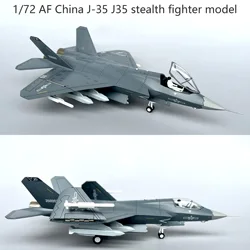 1/72 AF China J-35 J35 modello stealth fighter modello collezione di prodotti finiti in lega modello